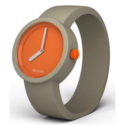 Image of O'Clock Beige med Orange ur